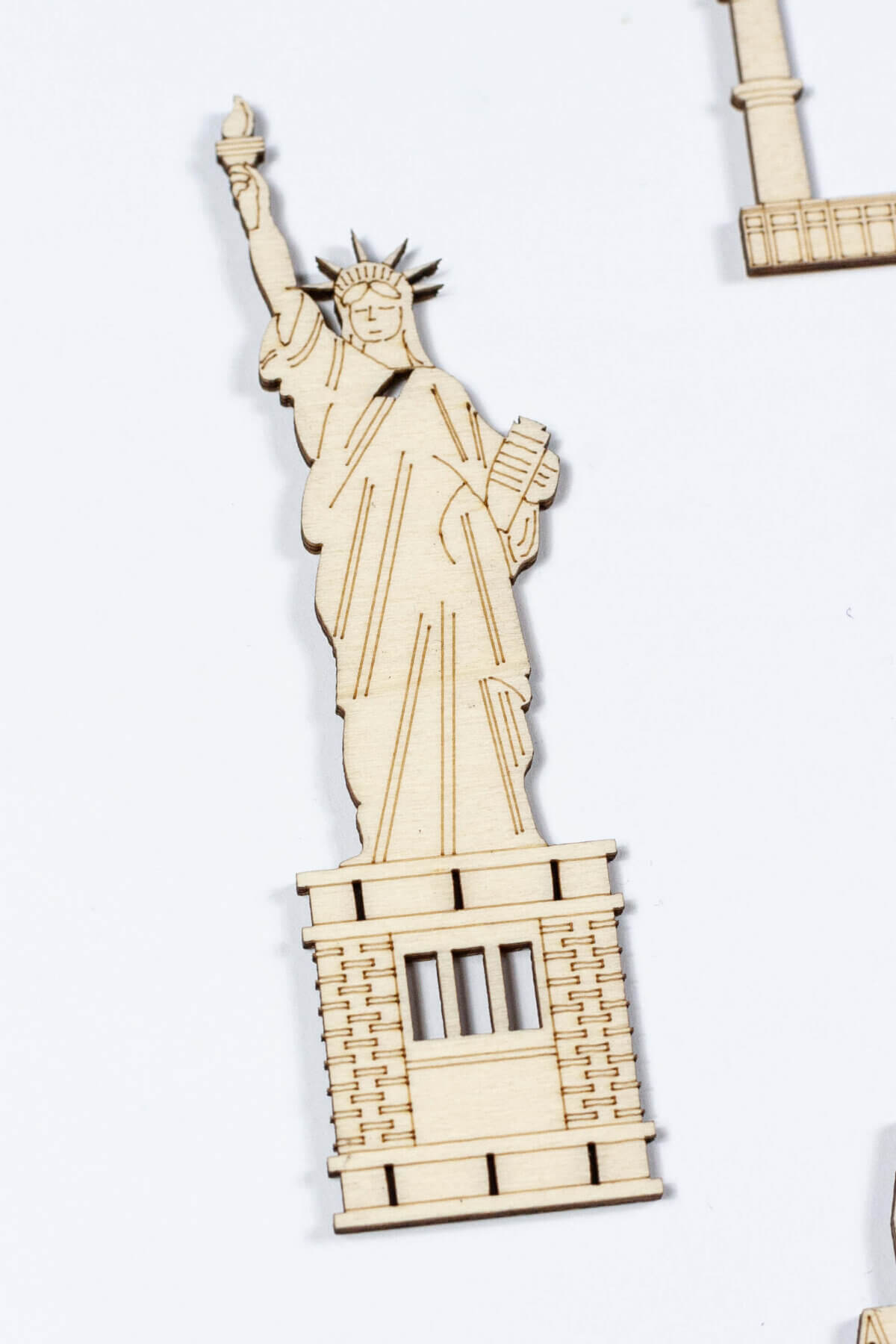 Wooden Landmark Ornaments 68travel