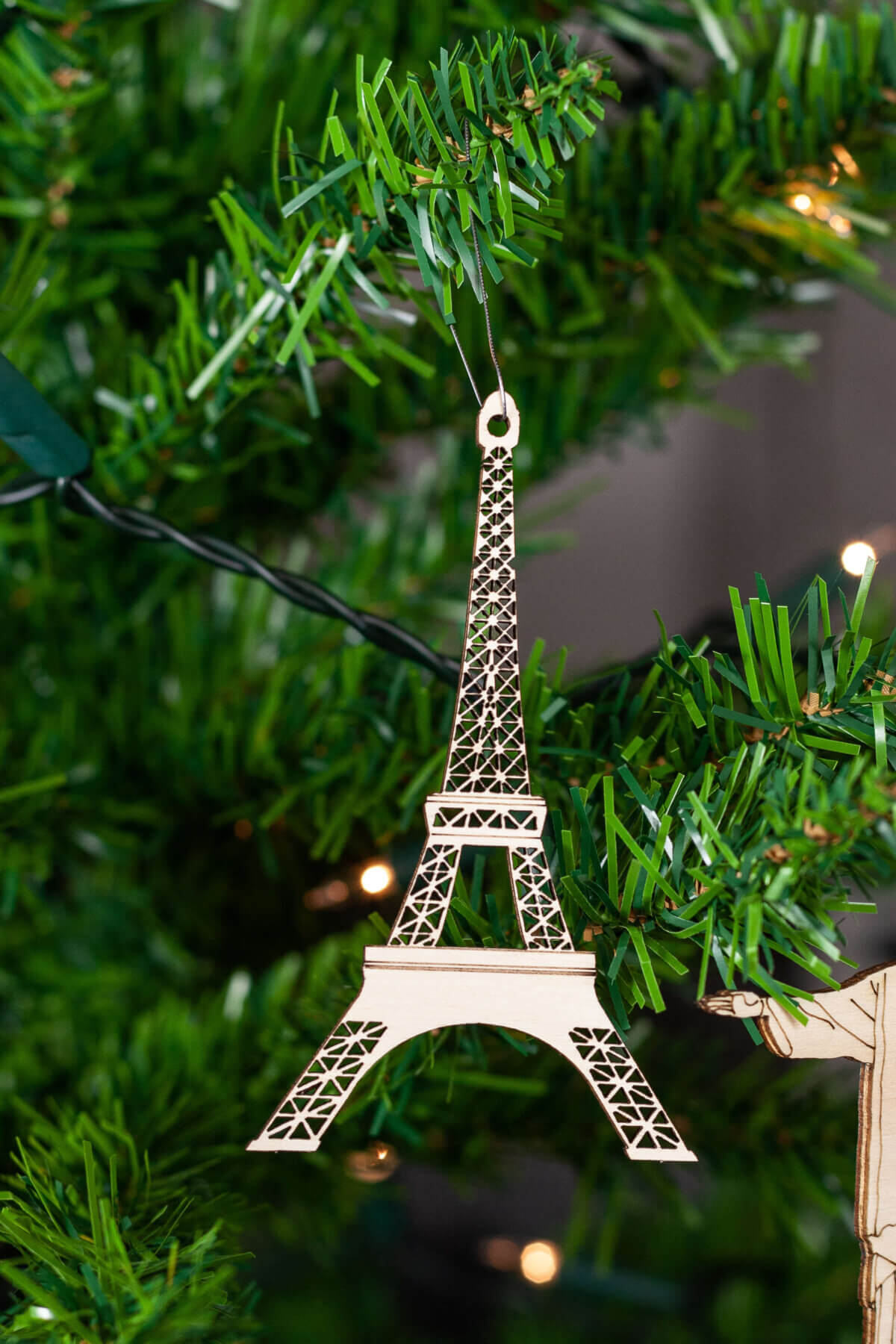 Wooden Landmark Ornaments 68travel