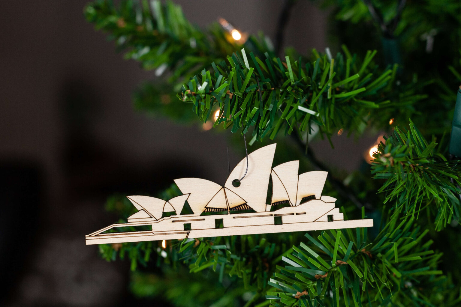 Wooden Landmark Ornaments 68travel