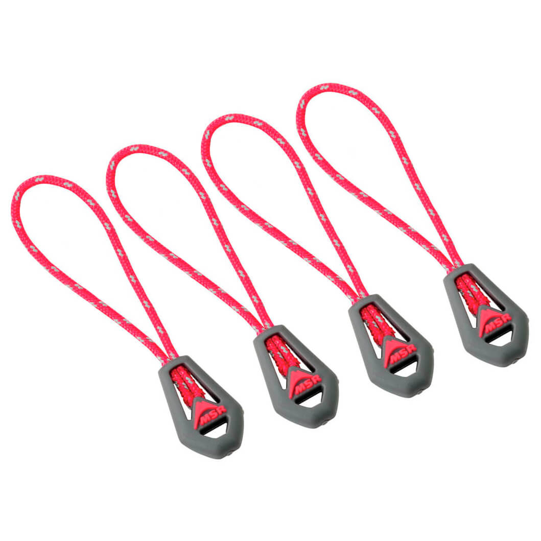 Colored Zipper Pulls - Reflective Zipper Pulls